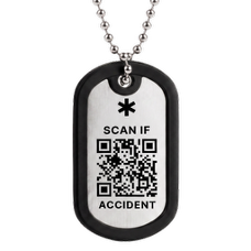Dog tag militaire