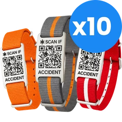 Lot de 10 accessoires