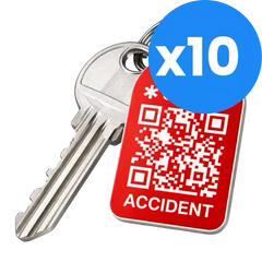 Lot de 10 accessoires